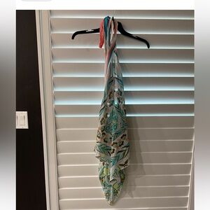 Floral Halter Top NWOT with Tropical Print Size-S